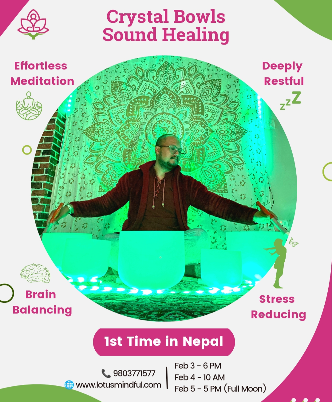 Crystal Singing Bowls In Nepal Crystal Singing Bowls Therapy
