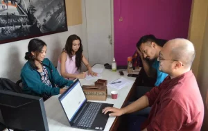 Training classroom in Nepal