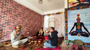 Singing Bowls Lesson In Nepal