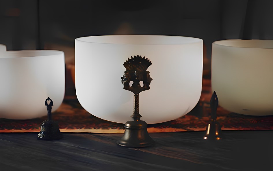 Crystal Bowls Sound Healing Lotus Mindful Singing Bowls Sound