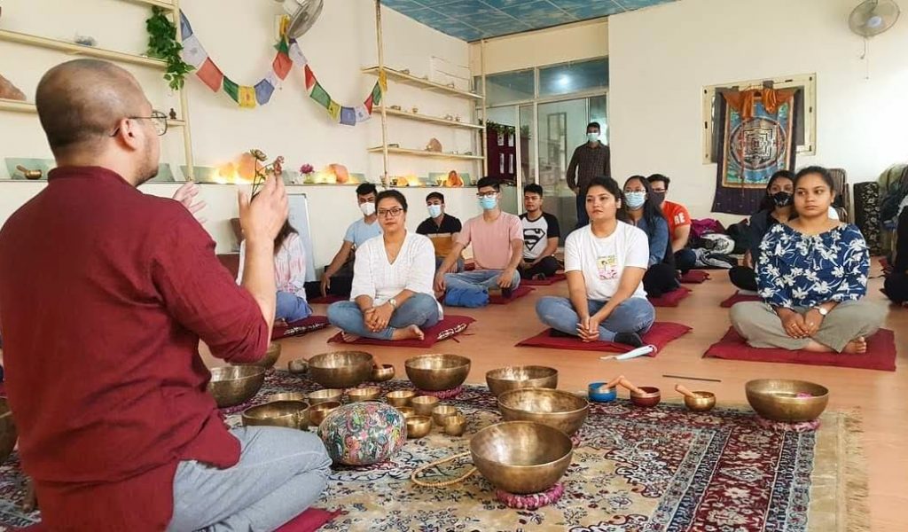 sound healing course in Nepal