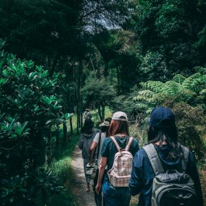 meditation during hiking